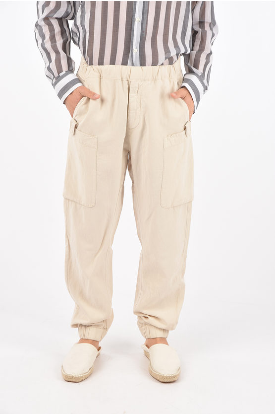 Aspesi Pantaloni Cargo WALL con Elastico in Vita 16 cm uomo - Glamood Outlet