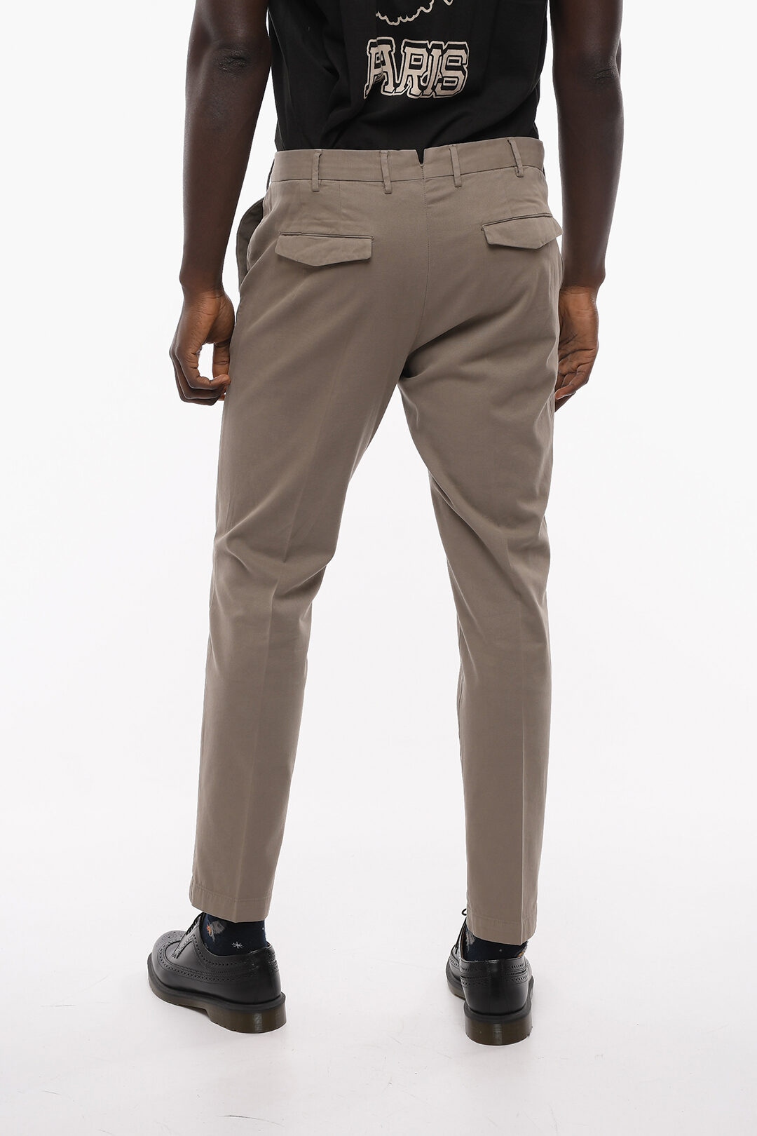 PT01 Pantaloni Chino Master Fit in Cotone Stretch uomo Glamood