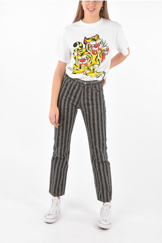 Kenzo Pantaloni in Cotone KANSAI YAMAMOTO a Righe Verticali donna - Glamood  Outlet