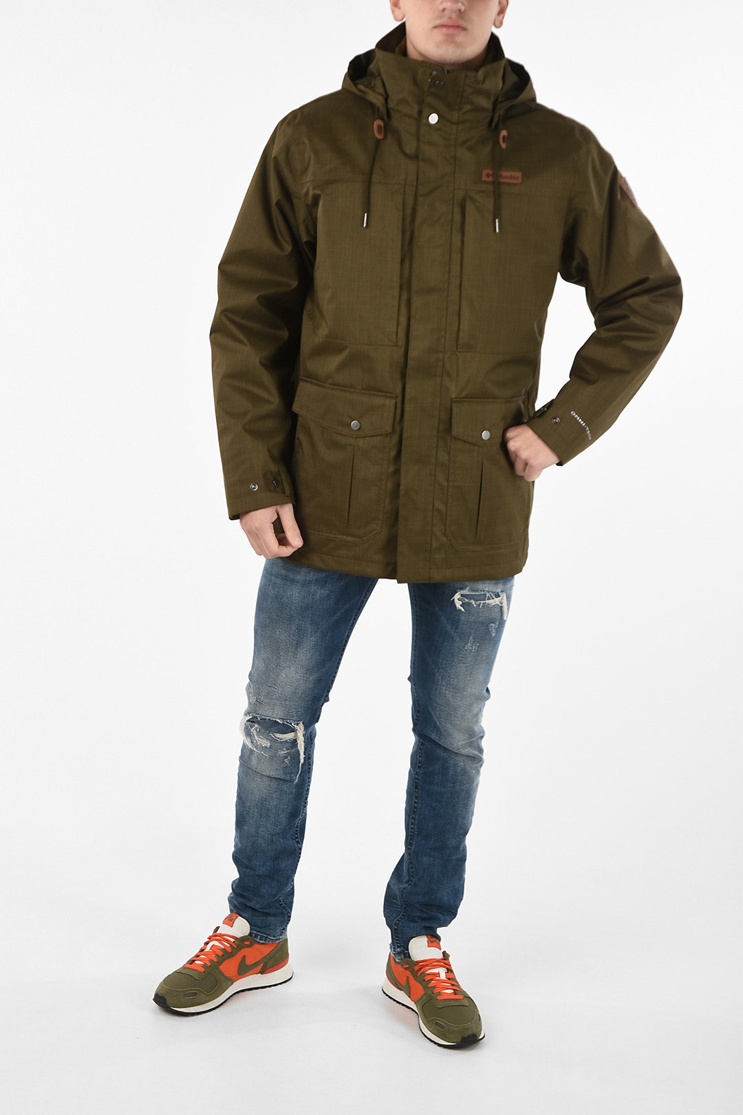 fabriek Woestijn chrysant Columbia Parka HORIZONS PINE INTERCHANGE with Removable Hood men - Glamood  Outlet