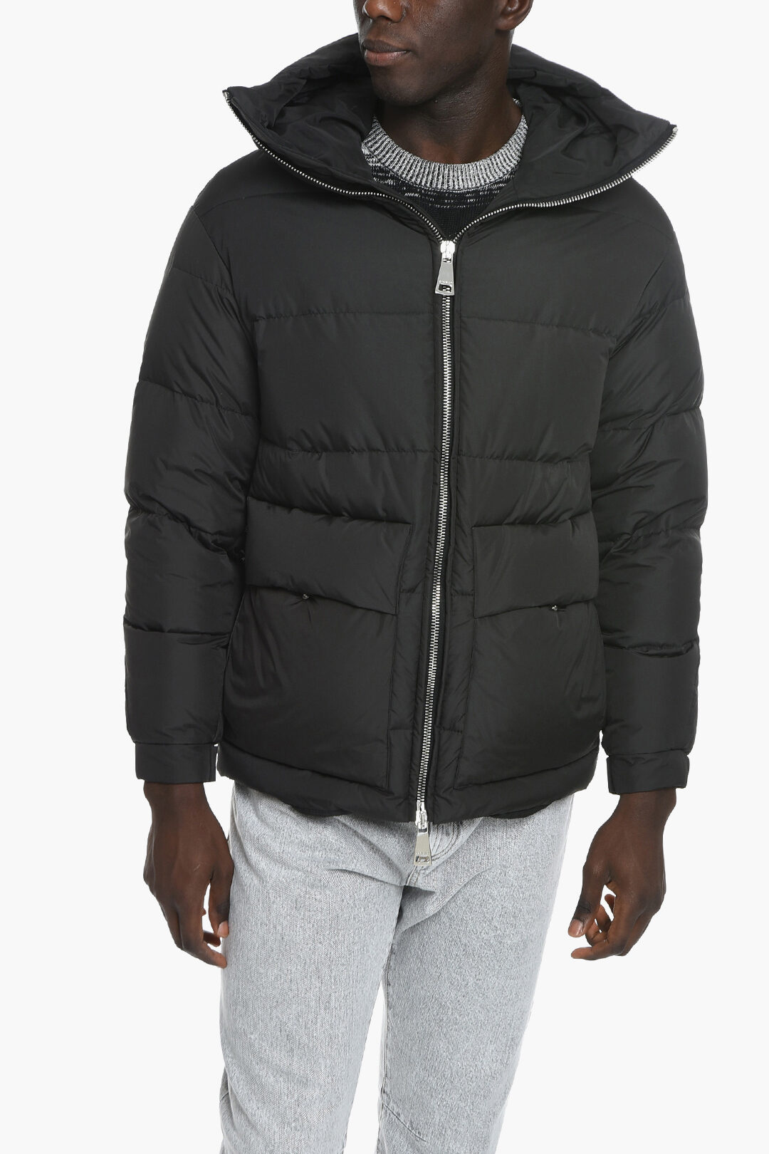 Khrisjoy PARKA Puffer Jacket with Zipped Detail men