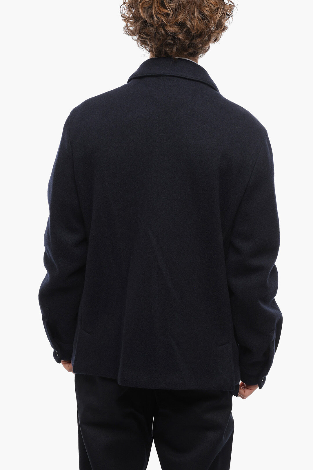 Ermenegildo Zegna Patch Pockets Cashmere Blend Coat men Glamood Outlet