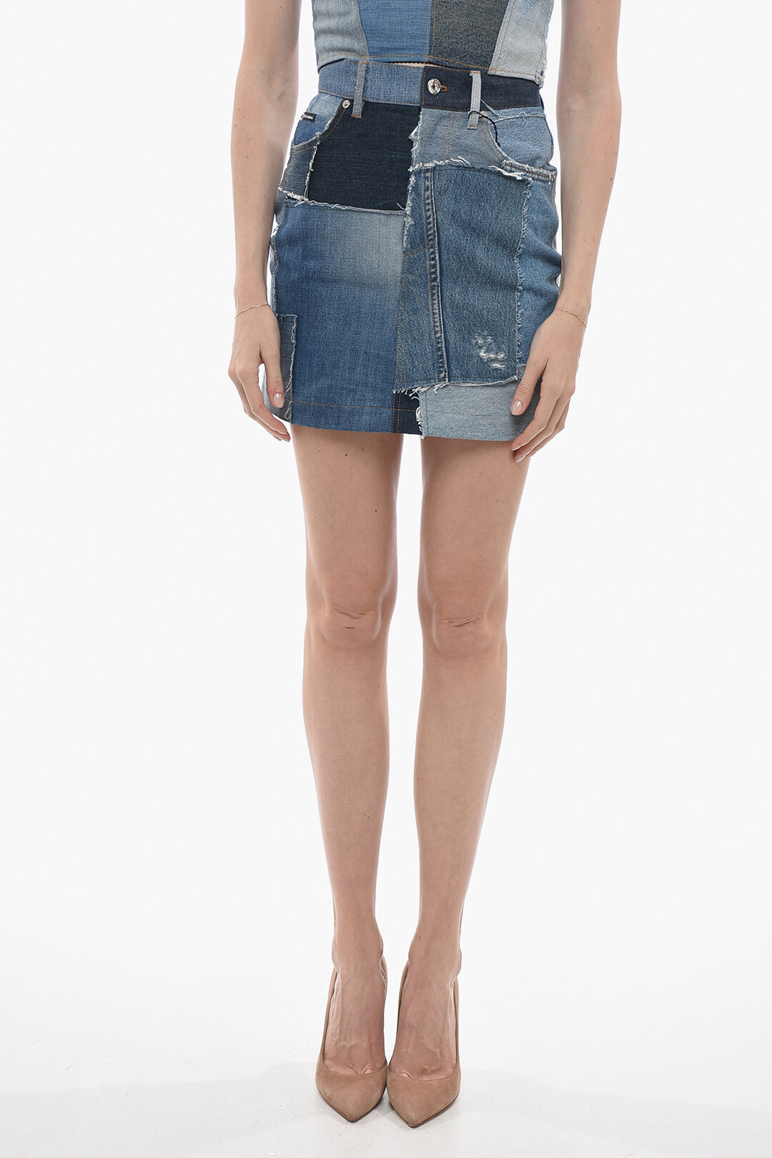 Levis denim skirt quilt best sale