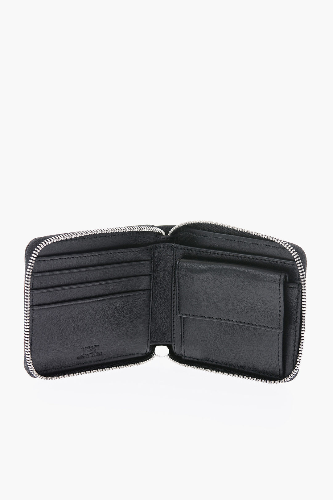 Diesel Patent Leather CLYN HIRESH XS ZIPP Wallet men - Glamood Outlet