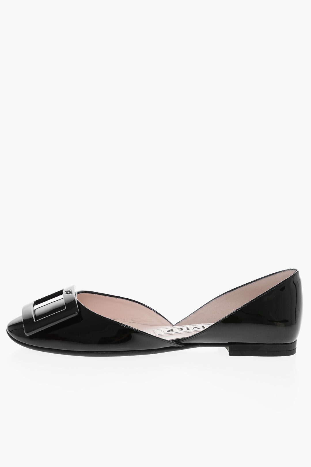 Roger vivier clearance patent flats