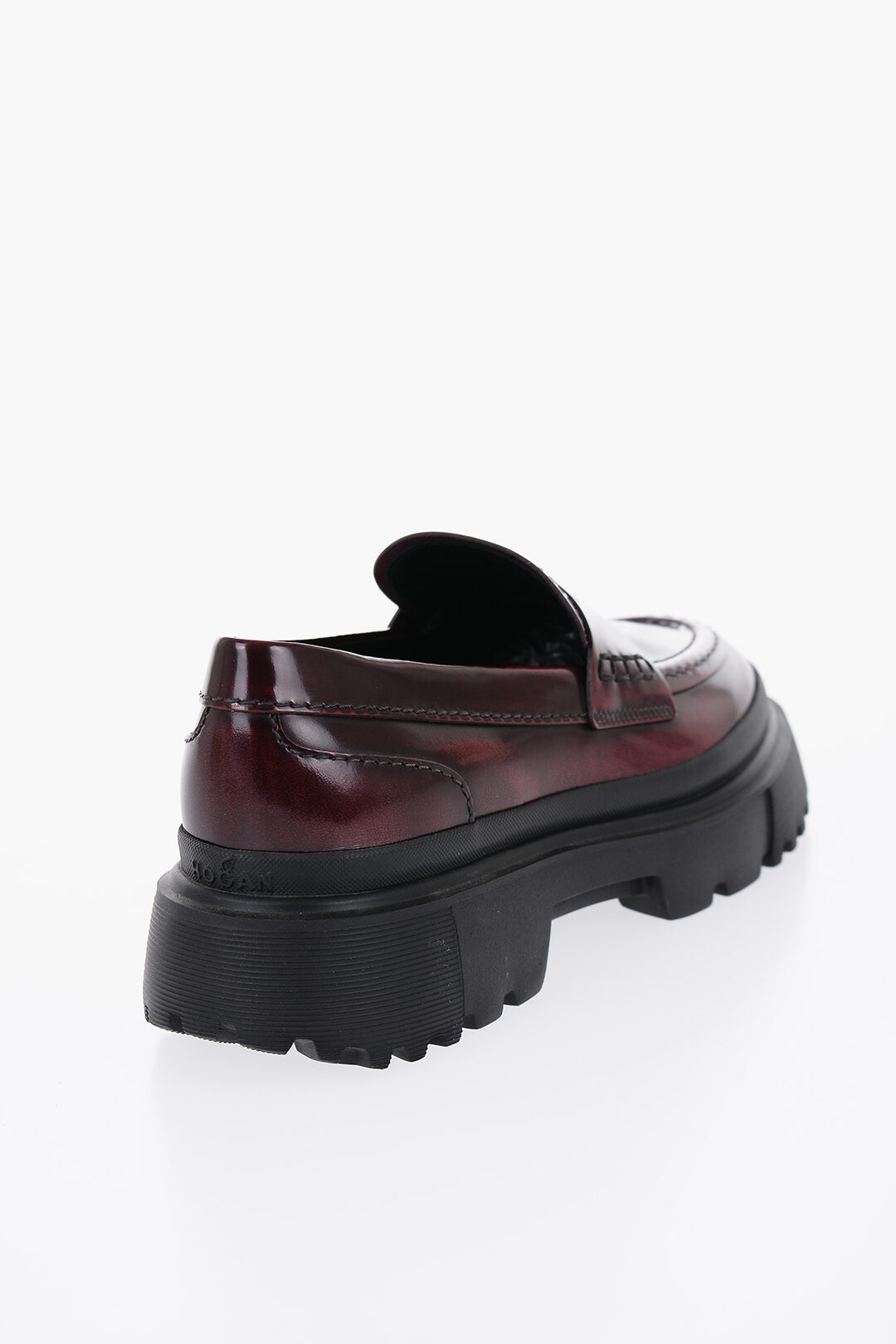 ローファー・オックスフォード HOGAN Woman Loafers Leather HXW6480EP20KXT S003 Hogan Outlet: H648 leather loafers - Leather | Hogan loafers