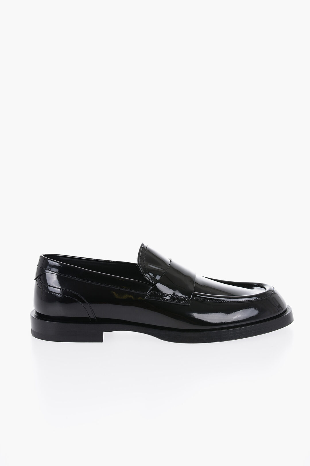 Black patent penny loafers online