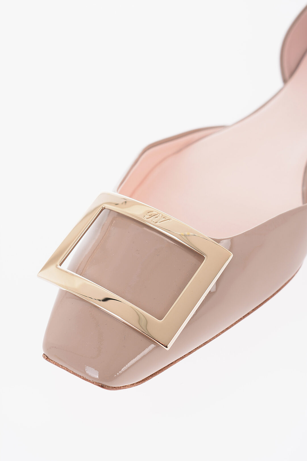 Patent Leather TROMPETTE D'Orsay Ballet Flats