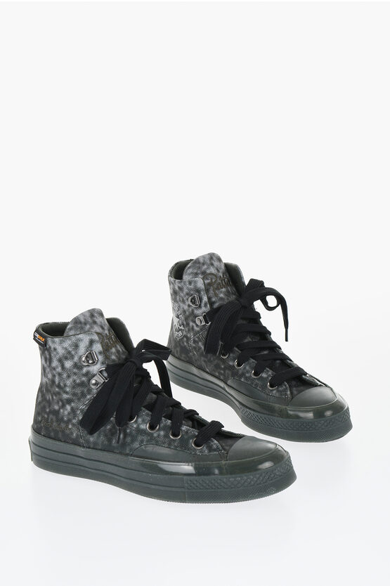 PATTA ALL STAR CHUCK TAYLOR 70 Sneakers Alte in Tessuto Cordura Motivo Camouflage 