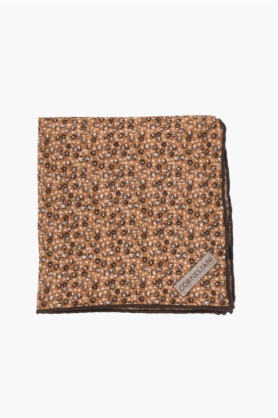 Patterned Linen Poc… - image