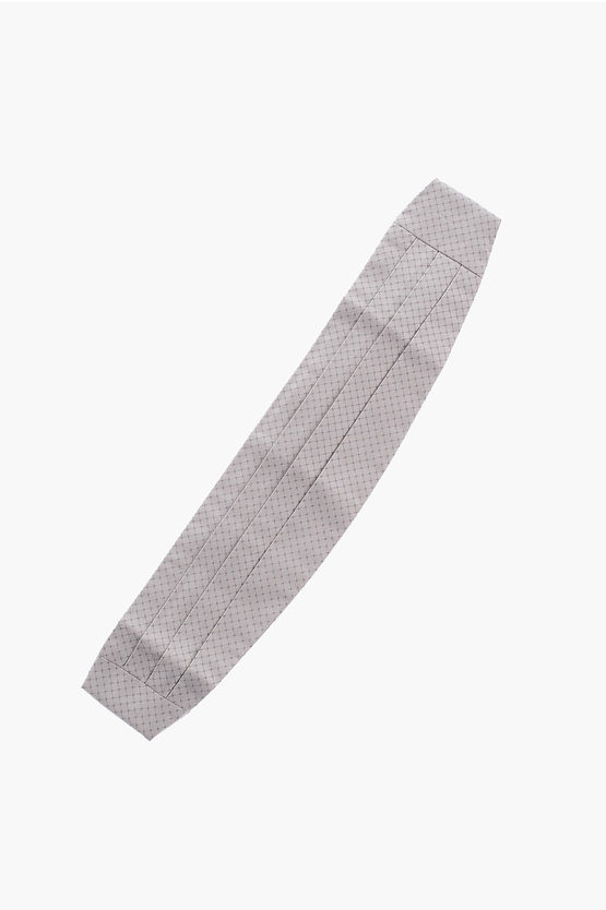 Corneliani Patterned Silk Cummerbund