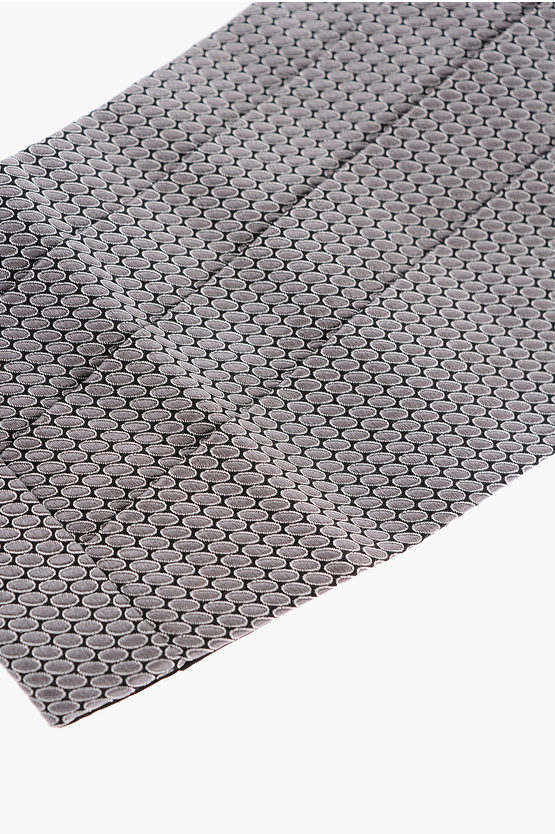 Patterned Silk Cummerbund