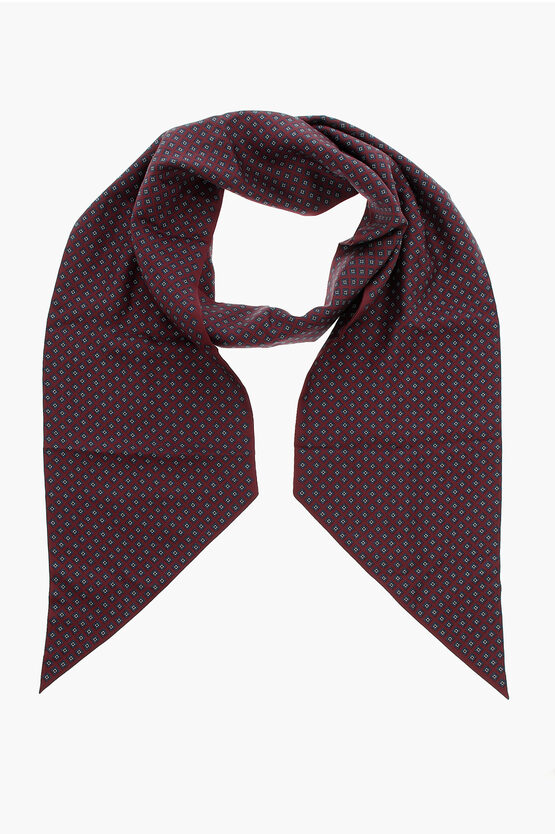 Shop Celine Patterned Silk Foulard