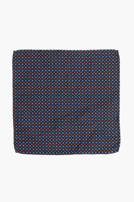 Dsquared2 Patterned Silk Pocket Square