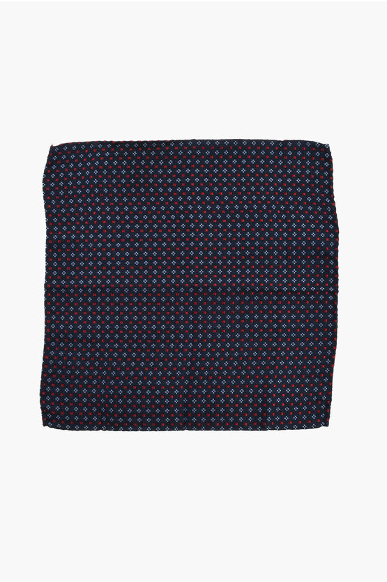 Dsquared2 Patterned Silk Pocket Square
