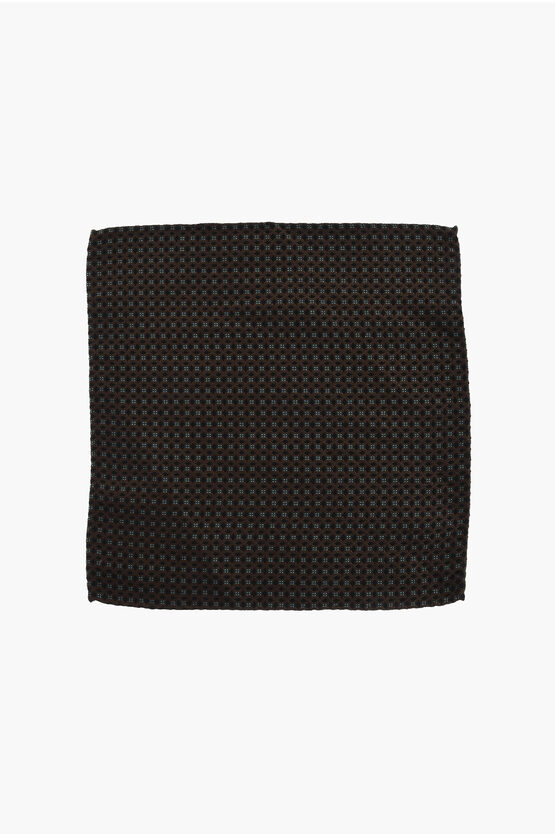 Dsquared2 Patterned Silk Pocket Square