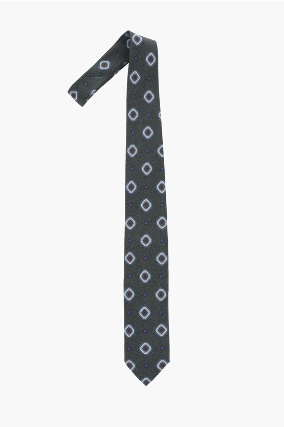 Corneliani Patterned Silk Tie