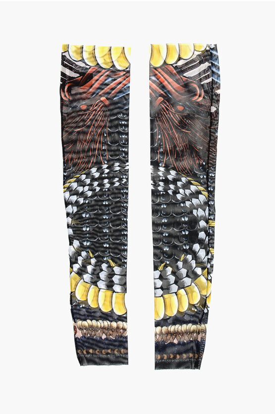 Patterned Tulle Muf… - image