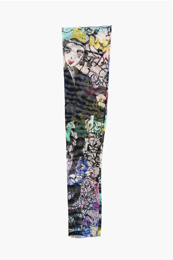 Dsquared2 Patterned Tulle Single Muff