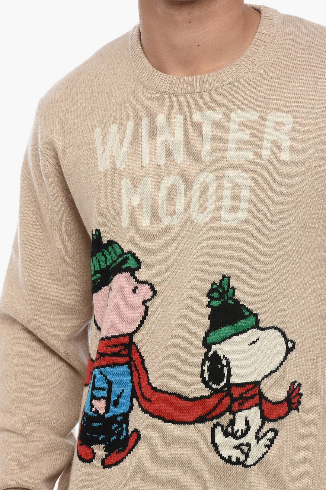 Nike Snoopy Christmas Jumper Uk MC2 Saint Barth PEANUTS Wool Blend