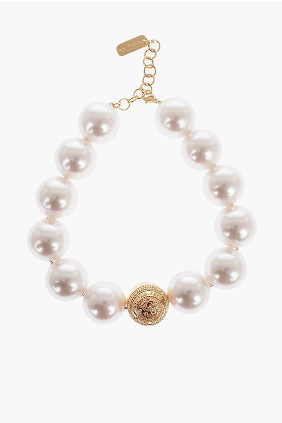 BALMAIN Pearl COIN Chocker 