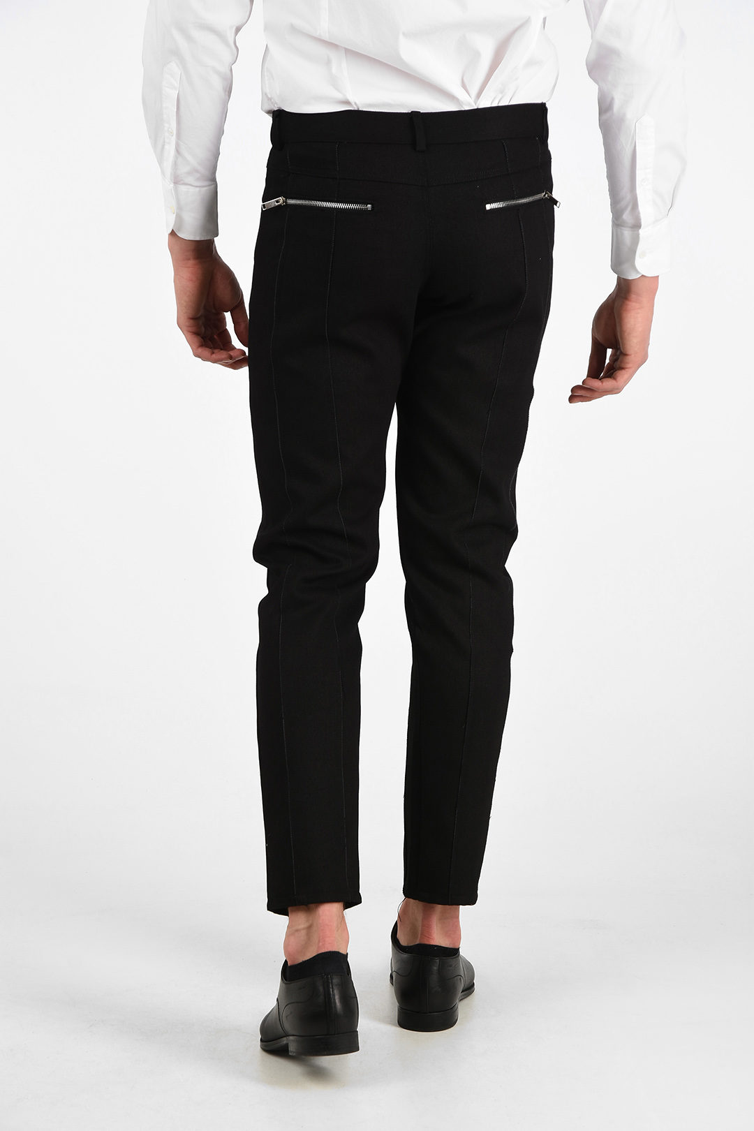Buy RG DESIGNERS Men Brown Pencil Slim Fit Solid Formal Trousers - Trousers  for Men 3109084 | Myntra