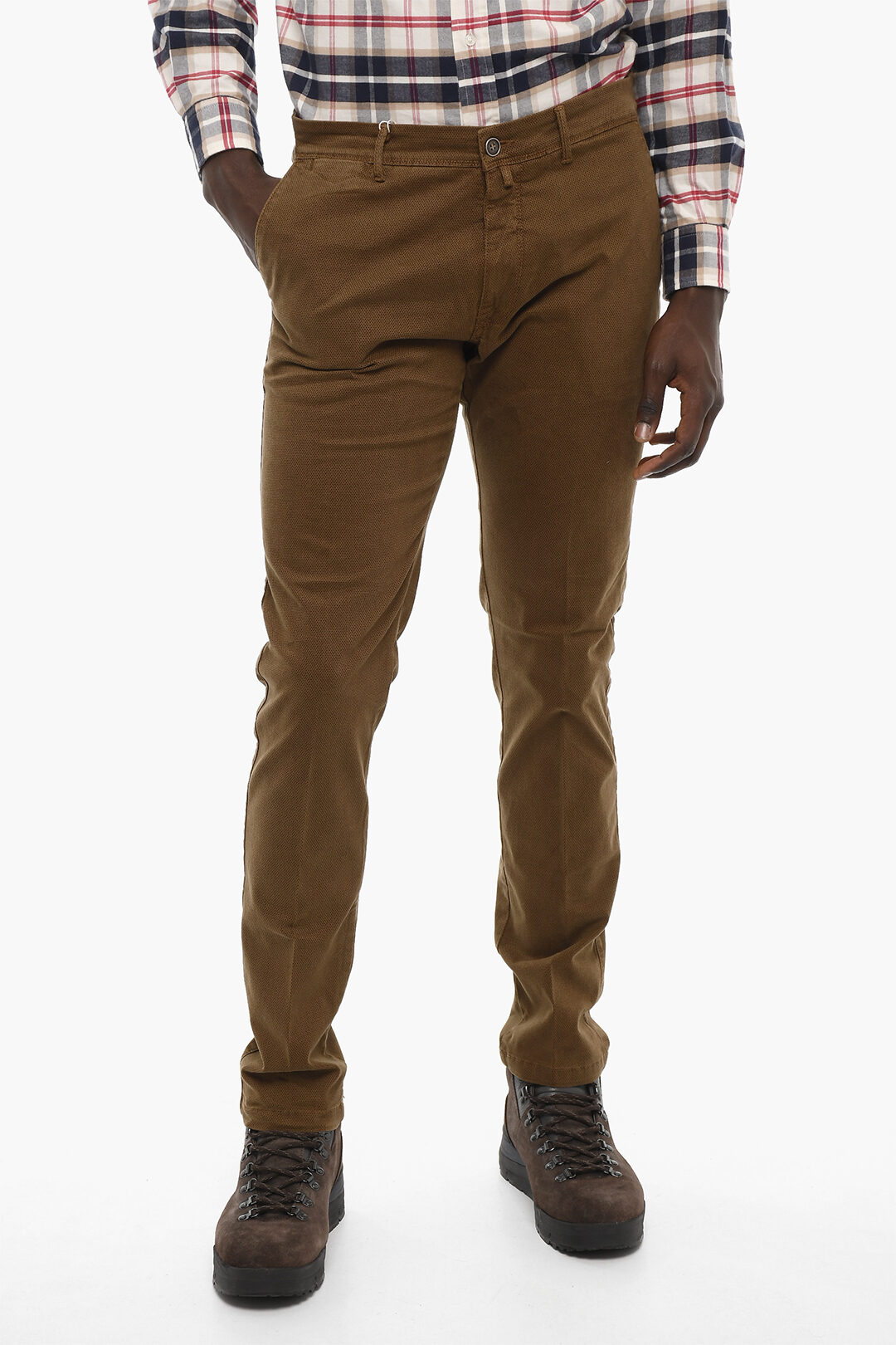 Woolrich PENN-RICH Stretch Cotton Slim Fit Chino Pants men - Glamood Outlet image.