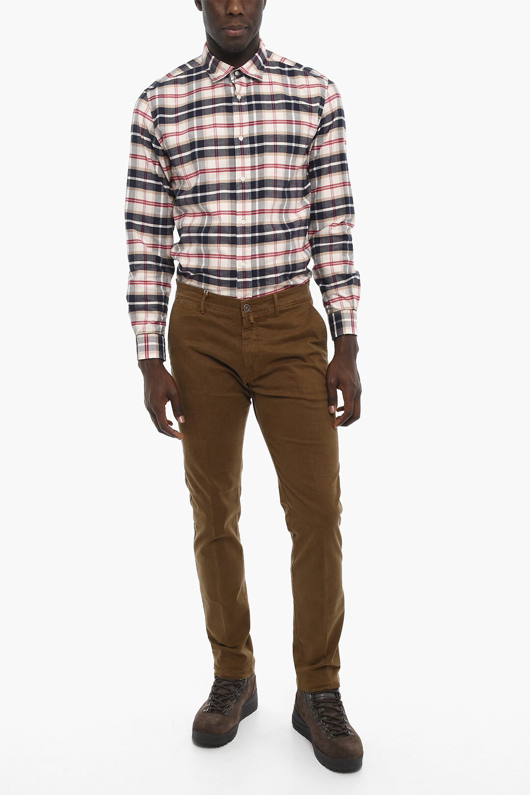 Woolrich PENN-RICH Stretch Cotton Slim Fit Chino Pants men - Glamood Outlet