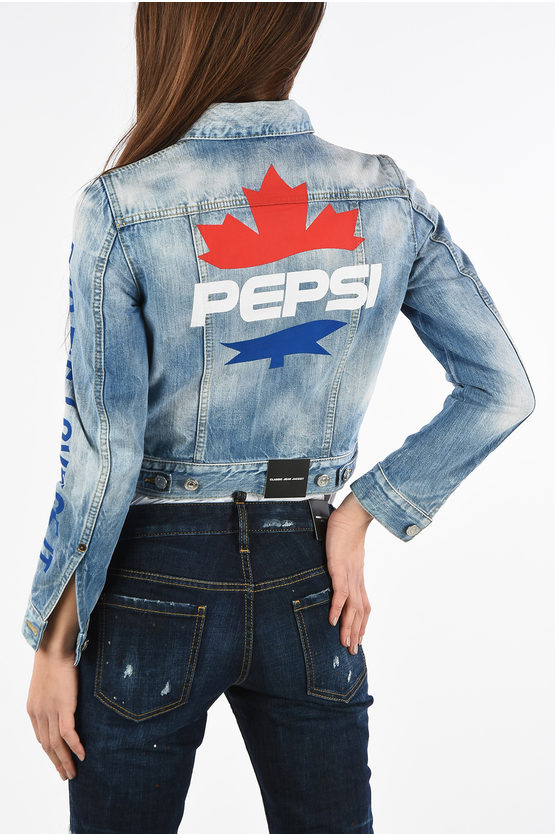 Dsquared2 PEPSI Cropped Stonewashed 