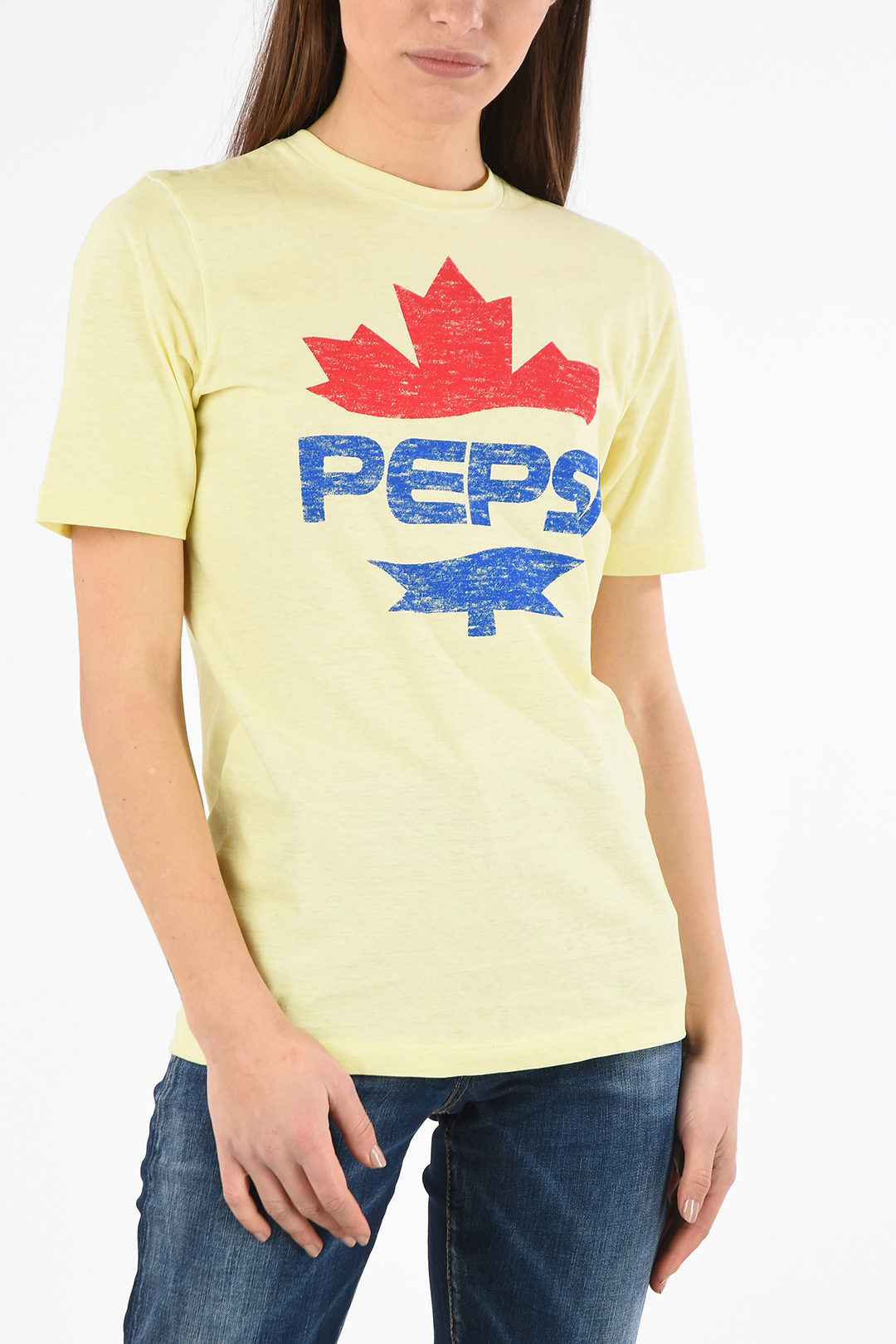 Dsquared2 PEPSI Printed RENNY FIT T-shirt women - Glamood Outlet