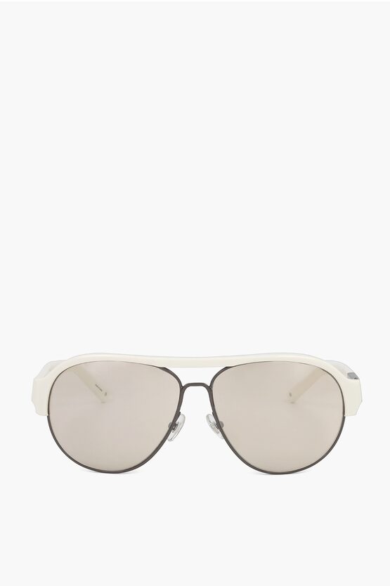 Linda Farrow Phillip Lim Aviator Sunglasses Wiith Plastic Bridge