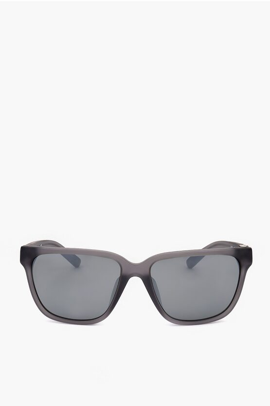 LINDA FARROW PHILLIP LIM WAYFARER SUNGLASSES WITH SEE THROUGH FRAME