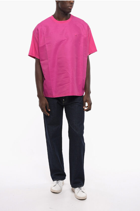 Valentino PINK PP Nylon Front ICONIC STUD T-Shirt men - Glamood Outlet