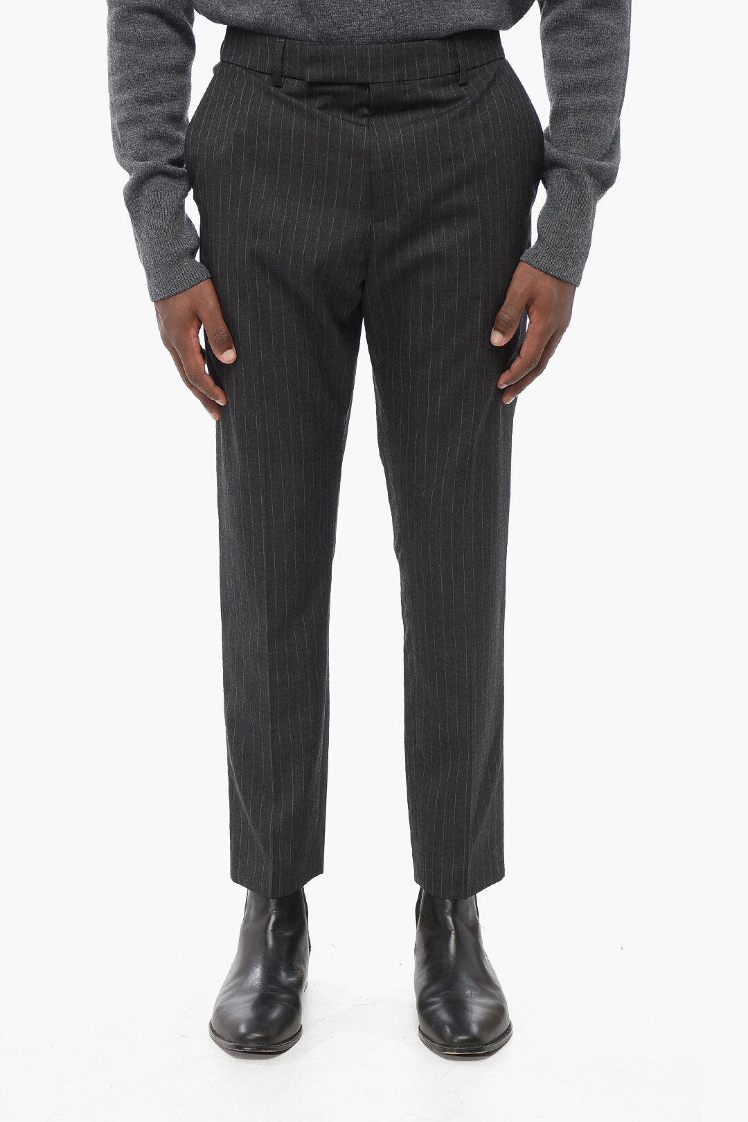 パンツ CELINE | Button Pleated Wool Pants Celine High Waisted Pleated Wool Pants | eBay