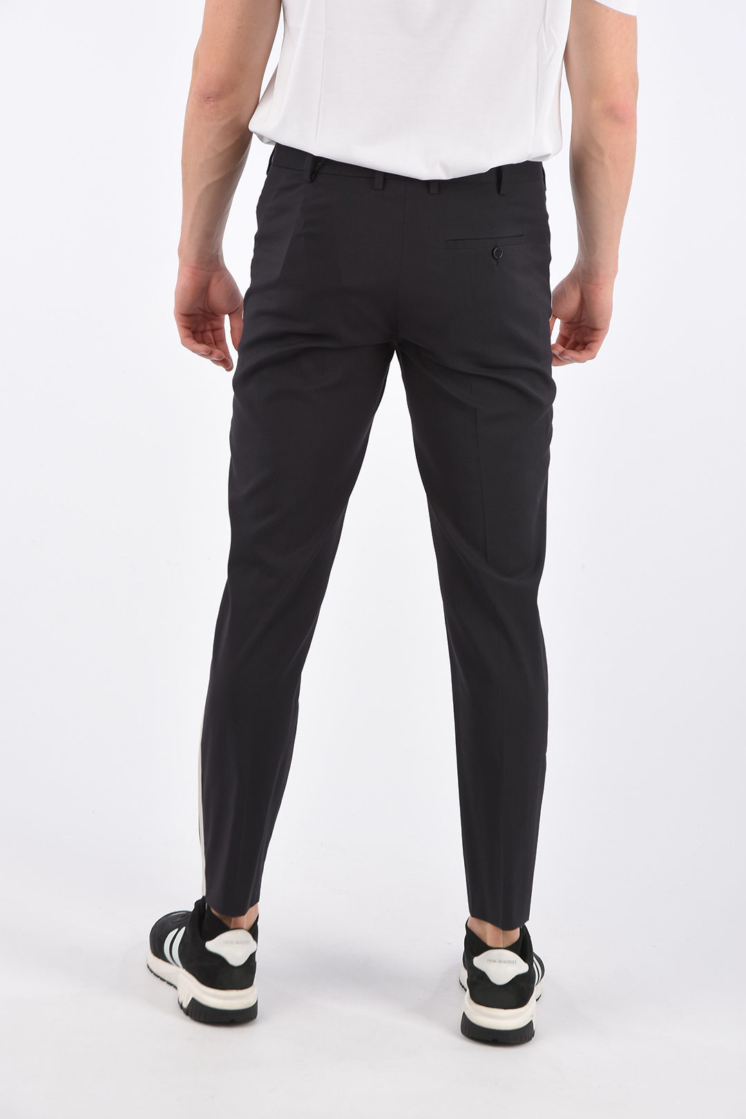 Neil Barrett Piping Pants with Ankle Zip men - Glamood Outlet