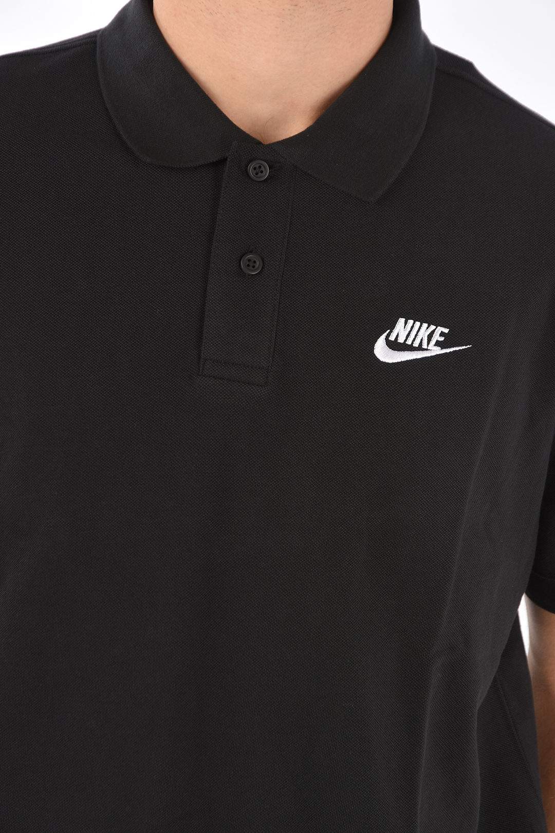 muis of rat vacht terwijl Nike Piquè cotton Logo Embroidered Polo men - Glamood Outlet