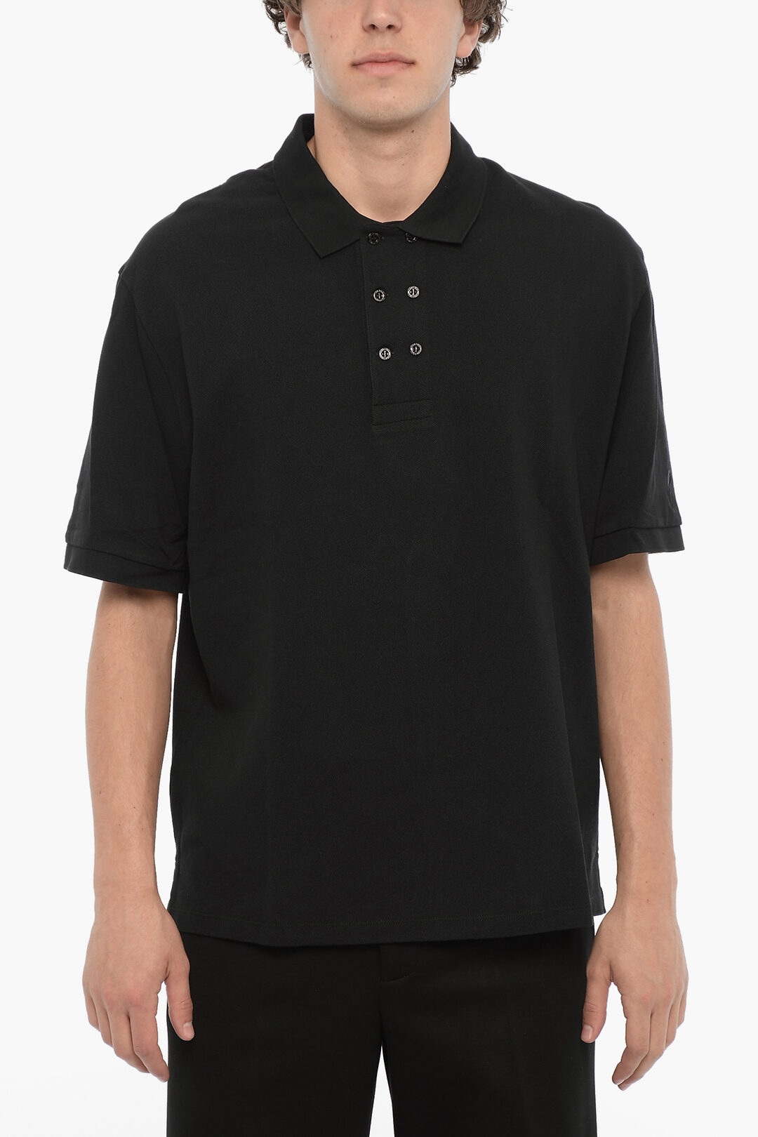 Mens loose fit polo shirts hotsell