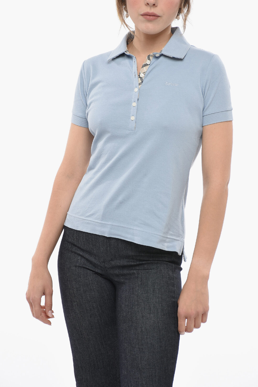 Barbour polo shirt womens online