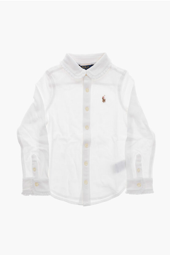 Polo Ralph Lauren Piquet Cotton Polo In White