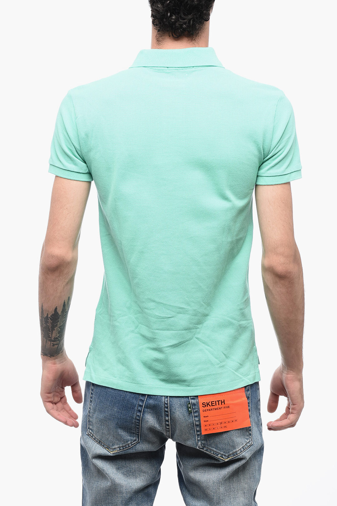 Polo Ralph Lauren Piquet Cotton Slim Fit Polo with Logo men