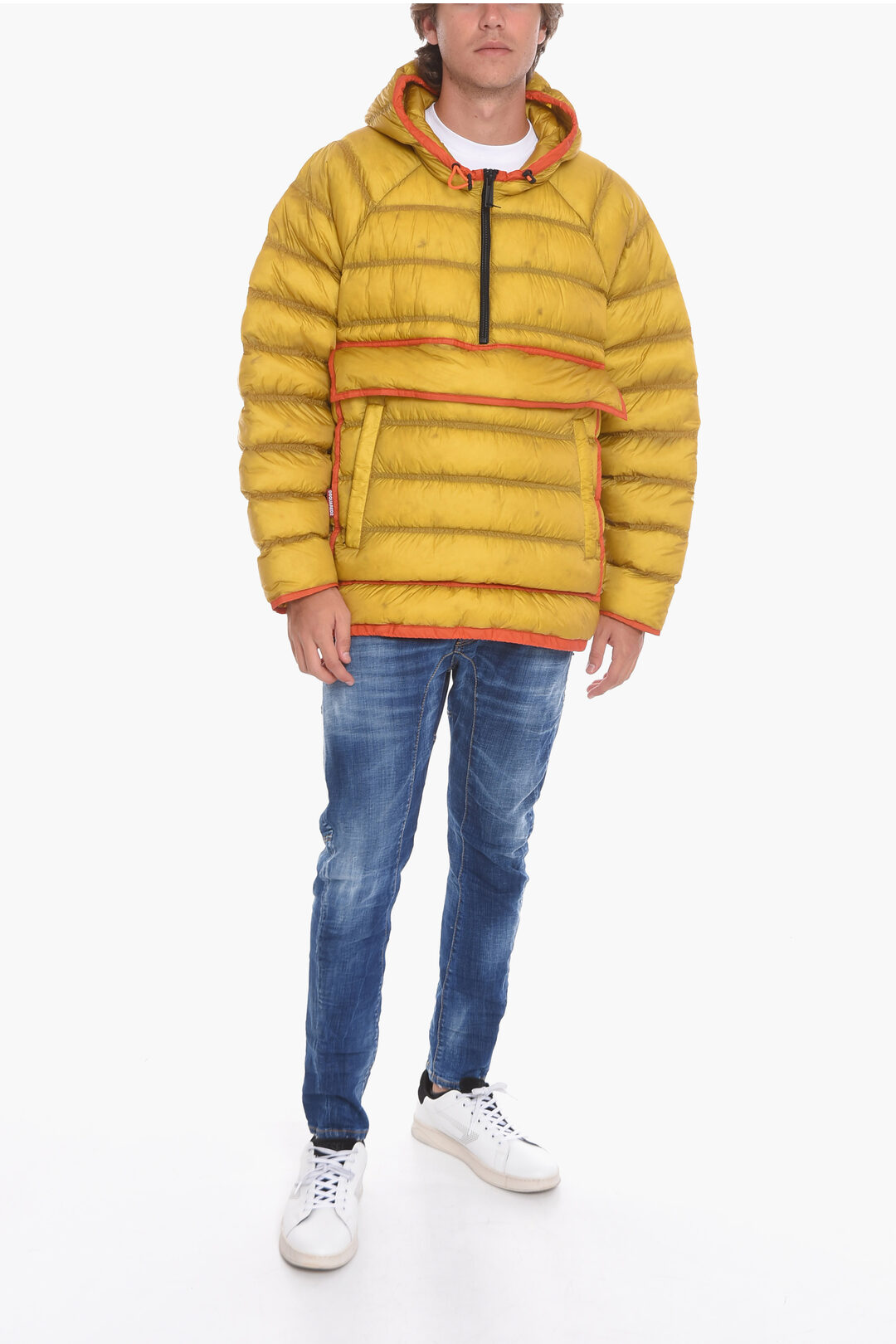 Dsquared2 Piumino Kaban con Maxi Tasca a Marsupio uomo Glamood