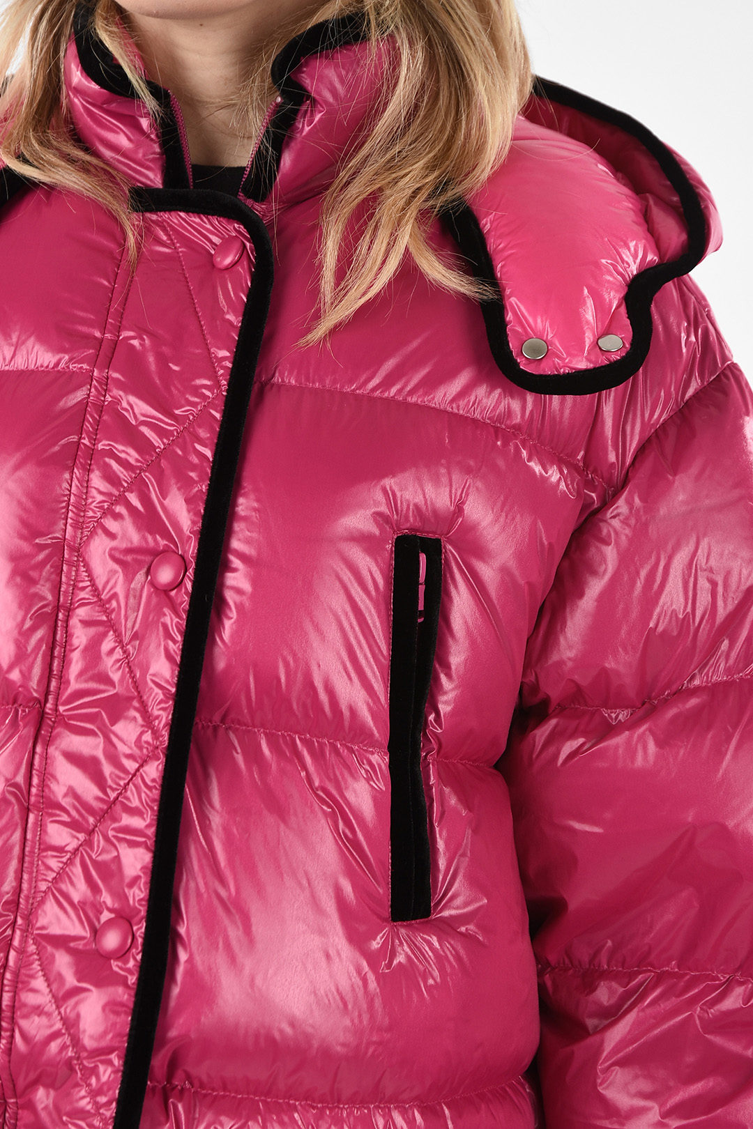 Red Valentino Piumino Multitasca in Nylon donna - Glamood Outlet