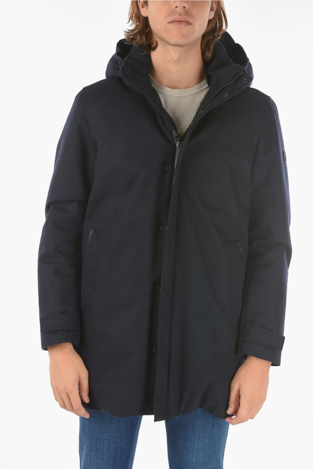 Piumino Con Cappuccio Nascosto Wise da Uomo | Blauer ® Sito Ufficiale