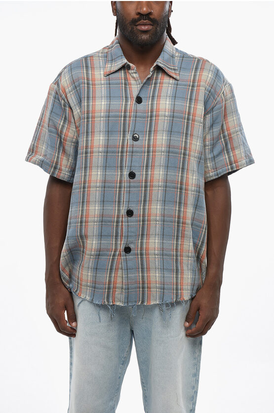 Plaid Motif Short S… - image