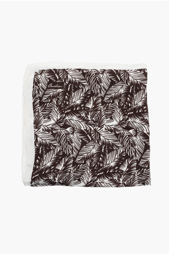 Plant Motif Silk Po… - image