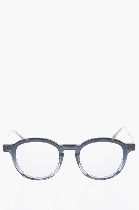 Oamc Plastic Wayfarer Sunglasses In Grey