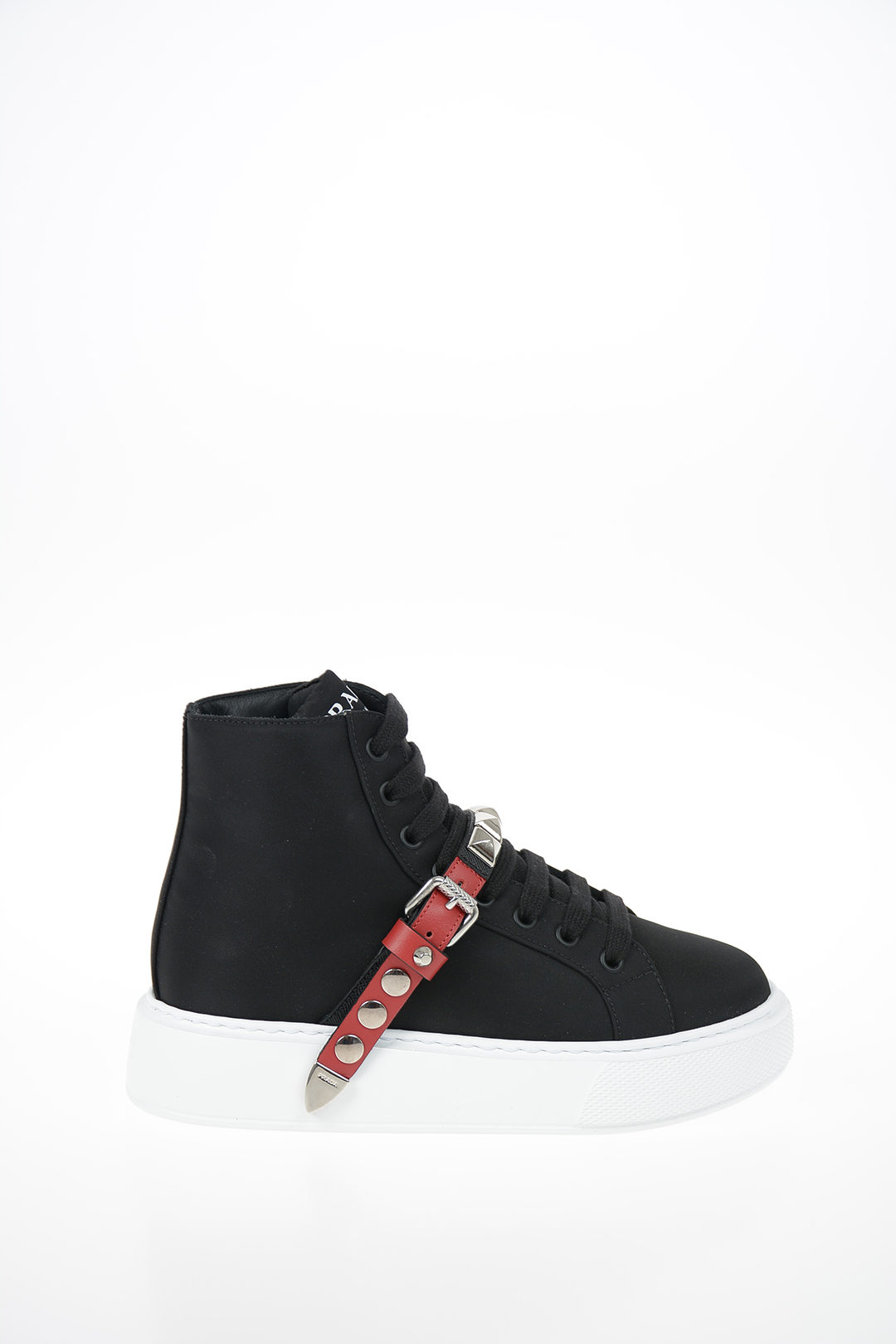 Prada Black Nylon Prax Low Top Sneakers Size 40 Prada | TLC