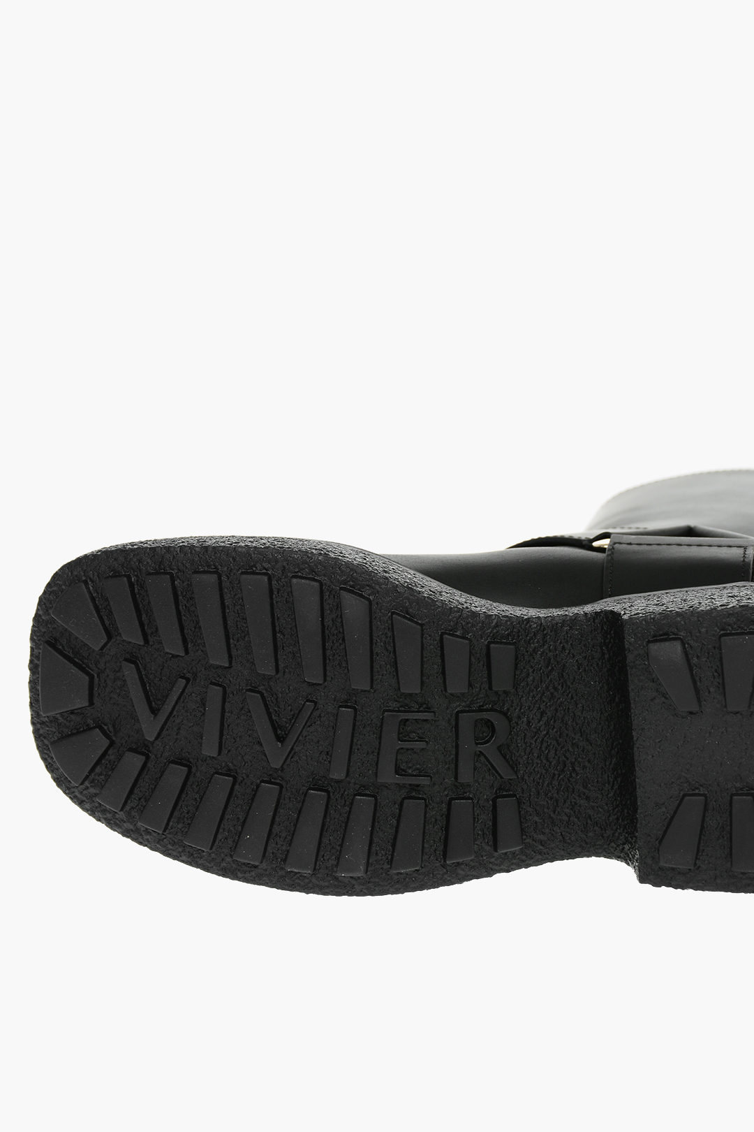 Roger Vivier Platform Sole Leather Boots With Buckle women Glamood Outlet