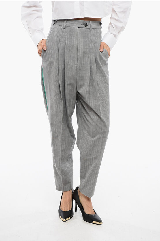 John Richmond Pleated Neval Harem Pants