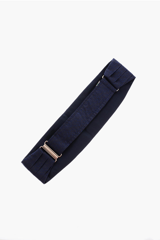 Corneliani Pleated Satin Cummerbund men Glamood Outlet